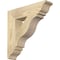 Ekena Millwork Funston Traditional Rough Sawn Bracket, Douglas Fir, 4"W x 18"D x 18"H BKT04X18X18FST01RDF - alternate 1